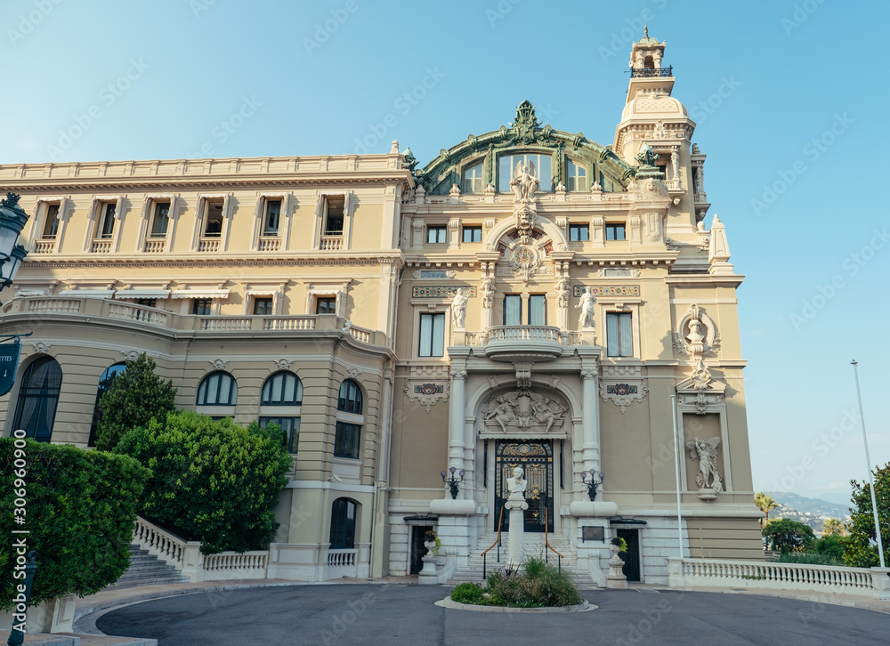 Monte Carlo Casino and Histotical buildings in Monaco