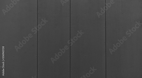 modern materials in the construction industry. Texture of metal cladding of a building facade closeup. photo
