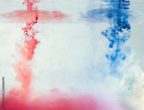 abstract painting Abstract painting Ink in water. Colorful background