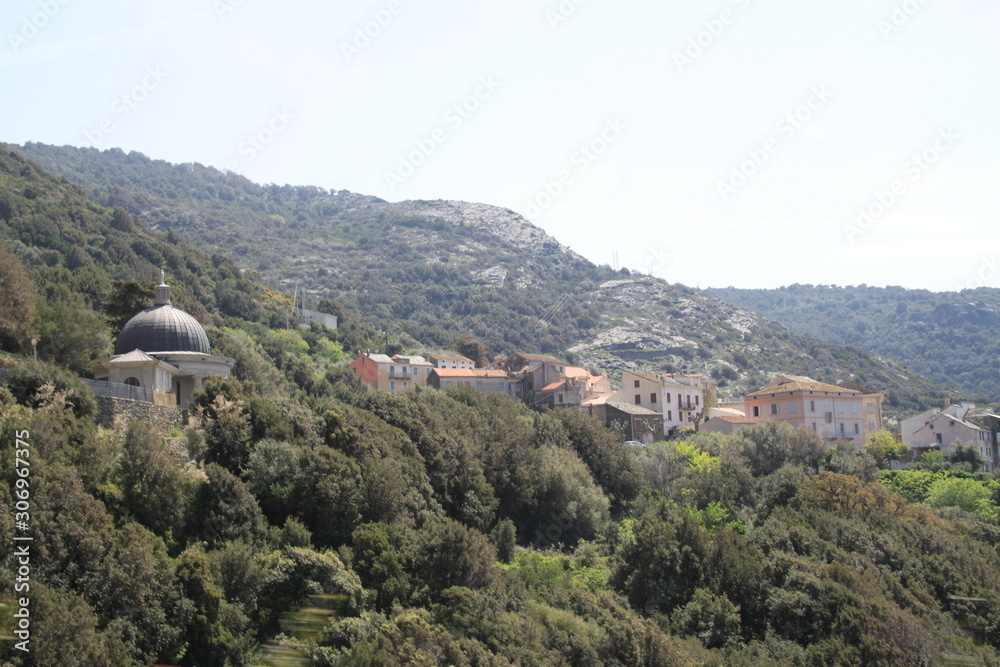 Fototapeta premium Paysage du cap corse
