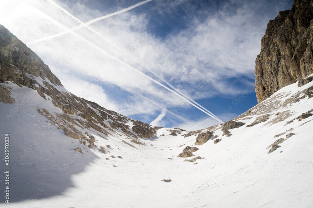 Fotografie escursione nella neve