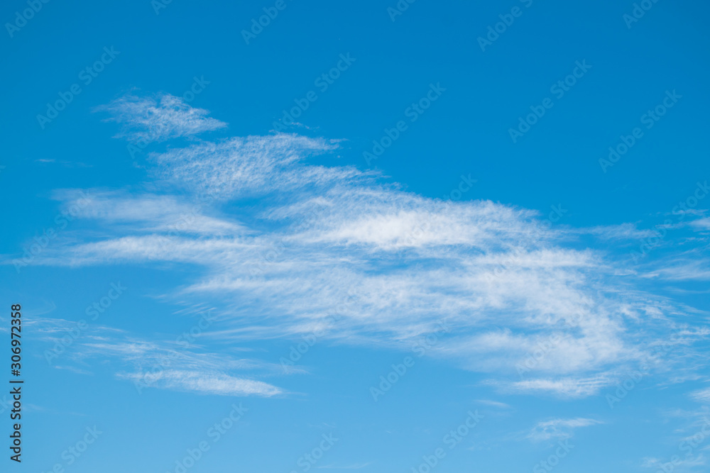 Fototapeta premium Beautiful blue sky and clouds