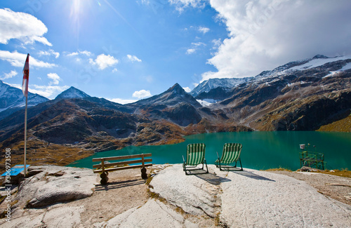 Die Weißsee Gletscherwelt in Uttendorf im Salzburger Land photo