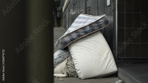 Rubbish pile on Estate photo