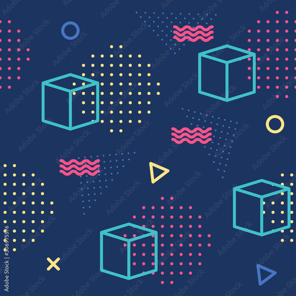 abstract geometric seamless pattern abstract geometric seamless pattern