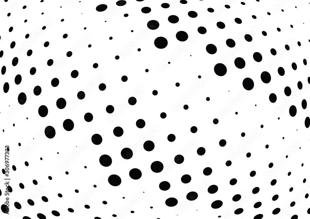 Abstract halftone wave dotted background. Halftone twisted grunge pattern, dot, circle. Vector modern optical halftone pop art texture for poster, business card, cover, label mock-up, sticker layout Abstract halftone wave dotted background. Halftone twisted grunge pattern, dot, circle. Vector modern optical halftone pop art texture for poster, business card, cover, label mock-up, sticker layout