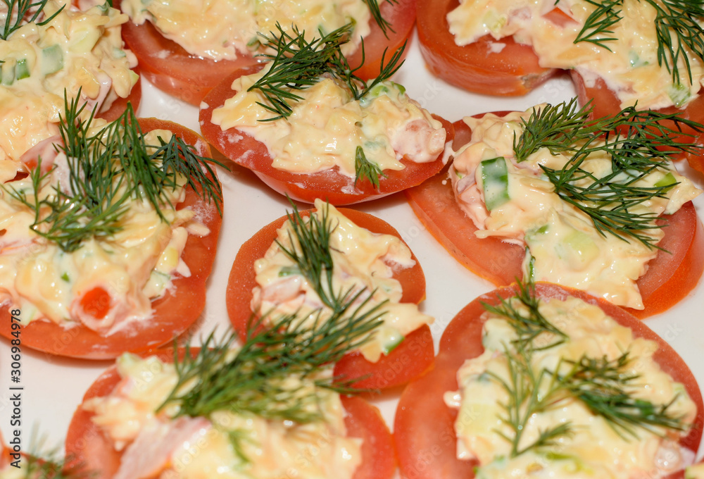 salad with smoked salmon salad with smoked salmon