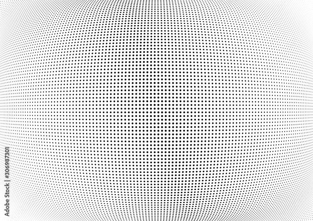 Abstract halftone wave dotted background. Futuristic twisted grunge pattern, dot, circles. Vector modern optical pop art texture for posters, business cards, cover, labels mock-up, stickers layout Abstract halftone wave dotted background. Futuristic twisted grunge pattern, dot, circles. Vector modern optical pop art texture for posters, business cards, cover, labels mock-up, stickers layout