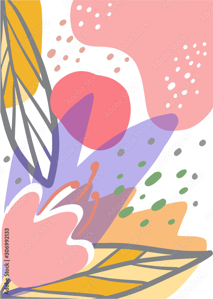 Naklejka premium vector illustration of an abstract background