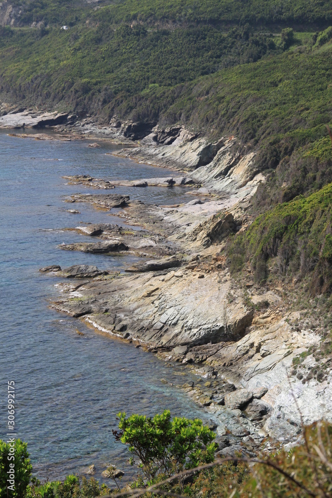 Obraz premium Cap corse rivage
