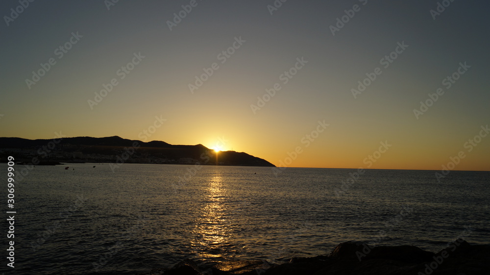 Sonnenaufgang in Spanien