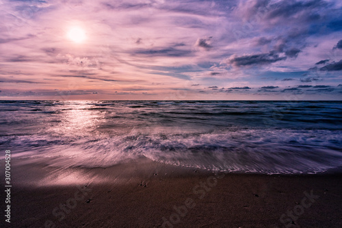 sunset in the Netherlands