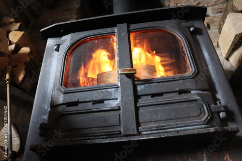 Wood burning stove 