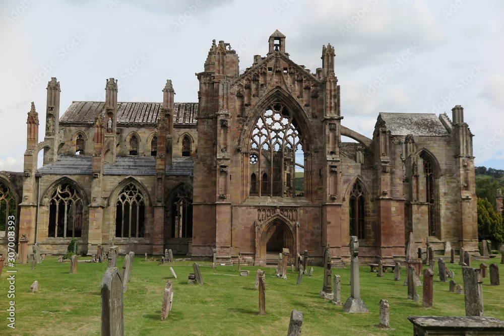 Fototapeta premium Melrose Abbey, Schottland