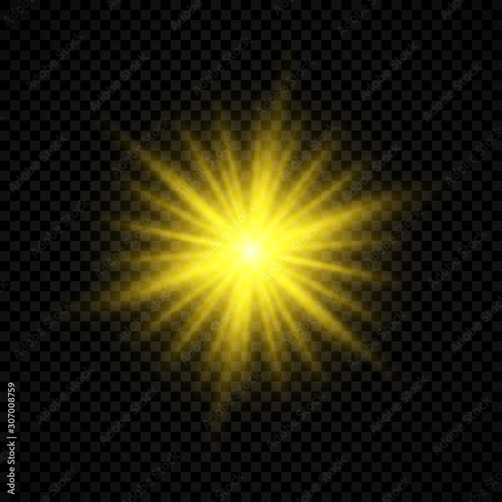 Light effect of lens flares Light effect of lens flares