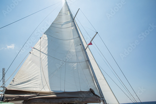 Sailing yacht, Turkey © Ilya