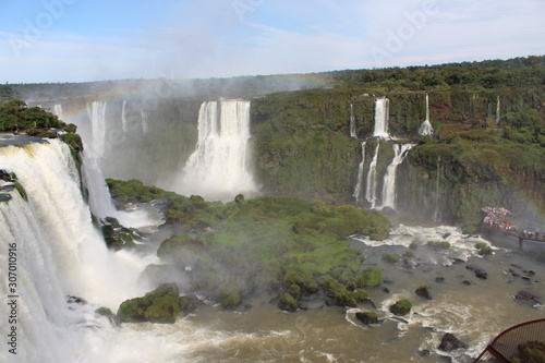 The cataratas of the Iguaçu River