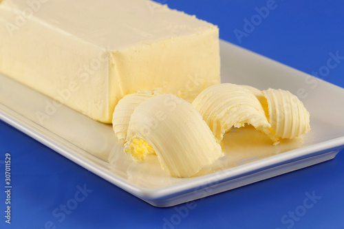 Butter, very unctuous product, widely used in breakfast.