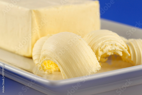 Butter, very unctuous product, widely used in breakfast.