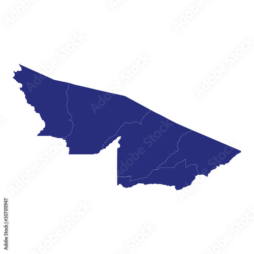 acre High Quality map is a state of Brazil