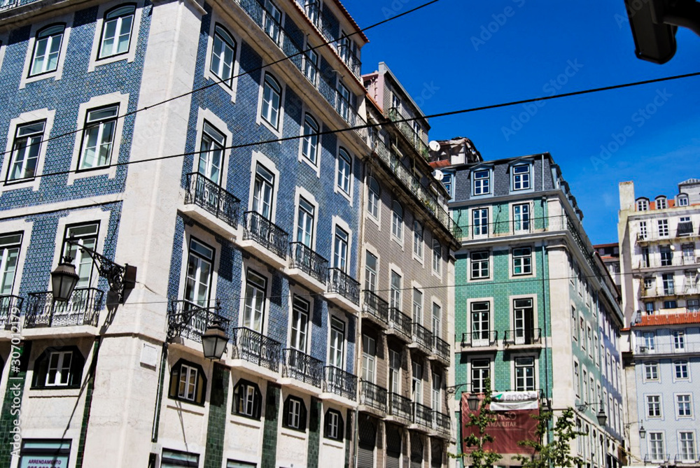 old houses in Lisbon