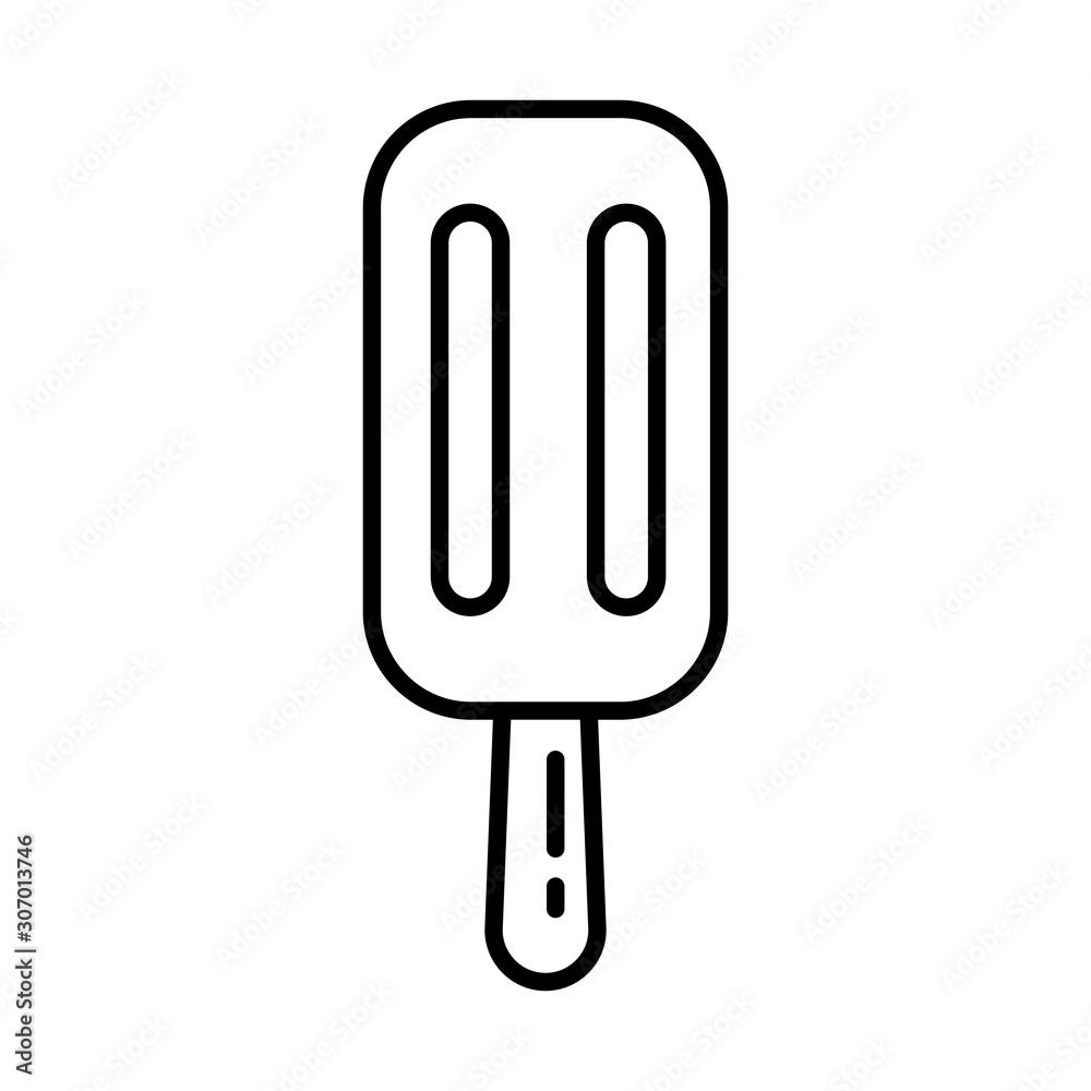 delicious ice cream stick isolated icon delicious ice cream stick isolated icon