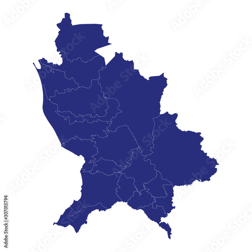 nayarit High Quality map is a state of Mexico photo