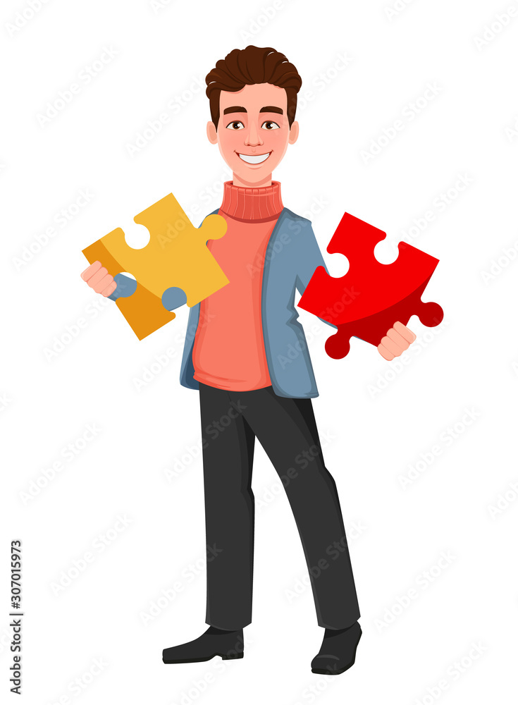 Successful business man. Handsome businessman Successful business man. Handsome businessman