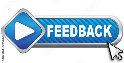 Obraz na płótnie feedback icon