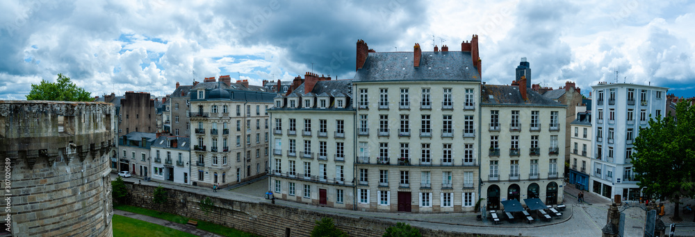 Chateau des ducs de Bretagne, Nantes panorama