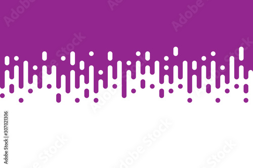 Abstract creative purple rounded lines halftone transition
