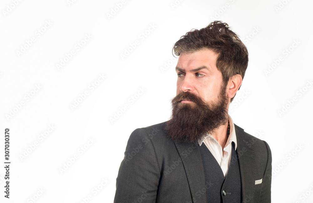 Concentrated bearded man thinking about something. Serious manager thinking about project. Thoughtful expression. Thinking businessman. Pensive businessman in elegant suit pondering business strategy. Concentrated bearded man thinking about something. Serious manager thinking about project. Thoughtful expression. Thinking businessman. Pensive businessman in elegant suit pondering business strategy.