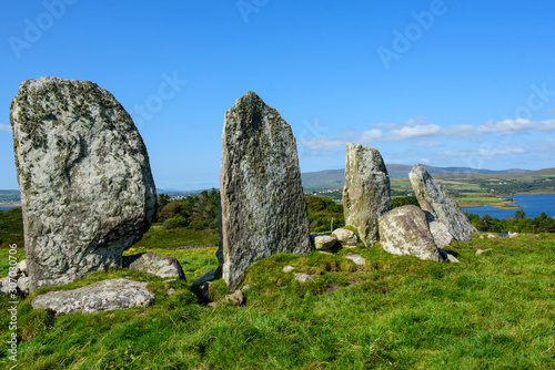Eightercua stone row in Kerry