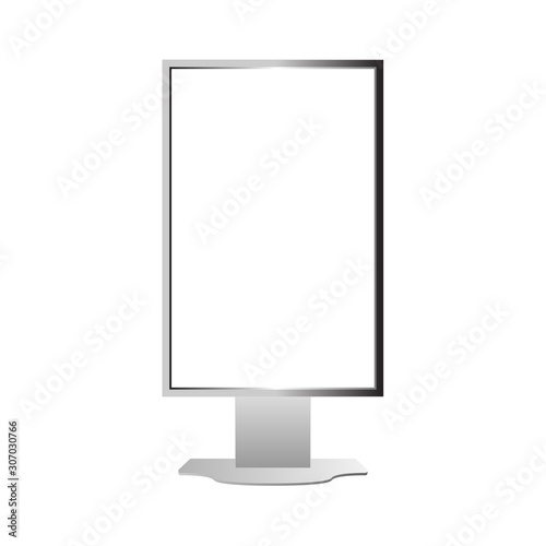 advertising billboards 3D vector design