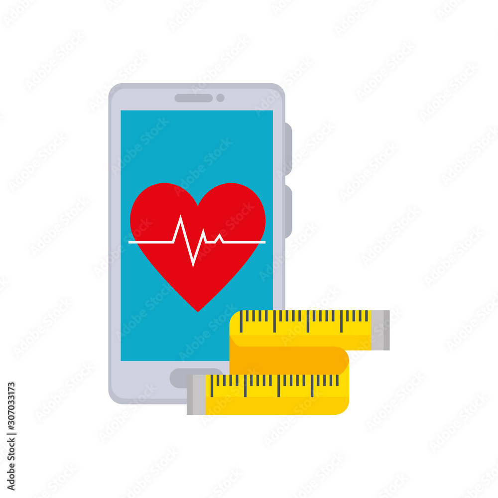 smartphone device with icons healthy gym vector illustration design smartphone device with icons healthy gym vector illustration design