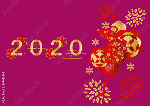 赤金紫子背景素材新年素材イラストstock Vector Adobe Stock 赤金紫子背景素材新年素材イラストstock Vector Adobe Stock