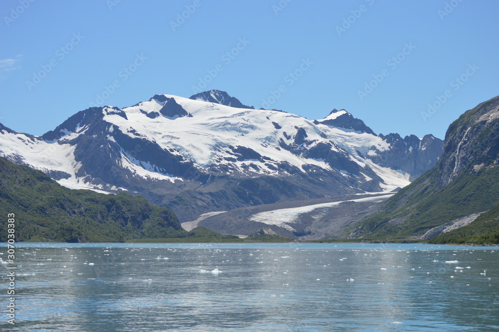 Mountains in Kenai Fjords National Park