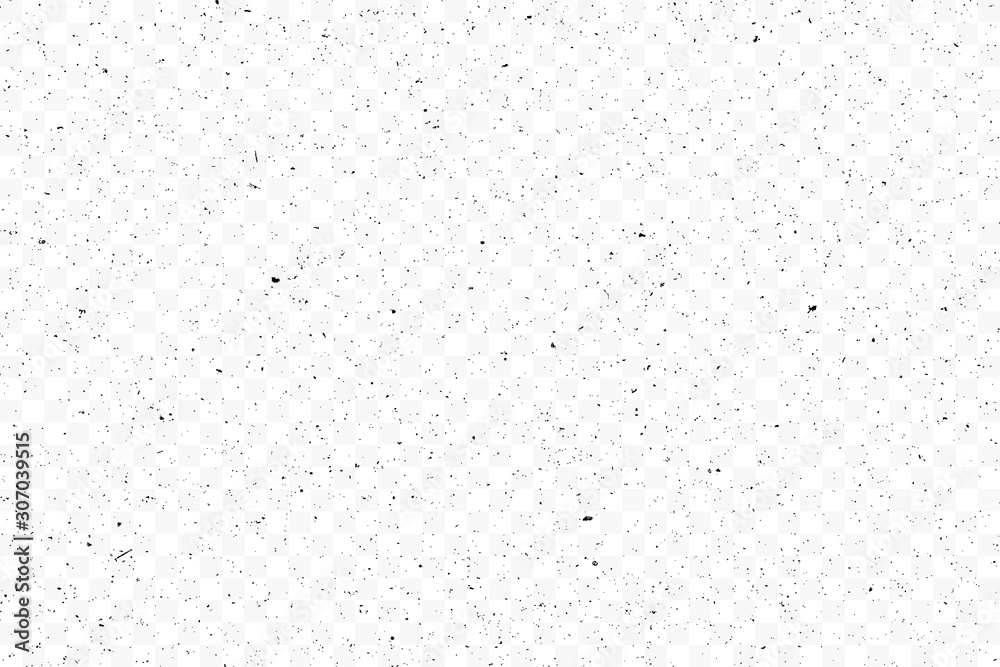 Old grunge black texture. Dark weathered overlay pattern sample on transparent background. Screen background. Vector. Old grunge black texture. Dark weathered overlay pattern sample on transparent background. Screen background. Vector.