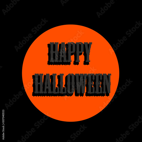 The black happy Halloween festival background wallpaper poster