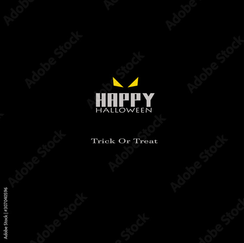 The black happy Halloween festival background wallpaper poster