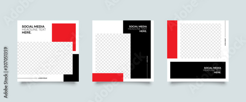 Modern promotion square web banner for social media mobile apps. Elegant sale and discount promo backgrounds for digital marketing	