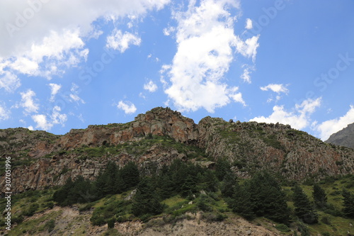 mountains along the Georgian military road