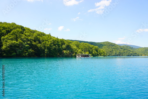 クロアチアのプリトヴィツェ湖群国立公園の湖
