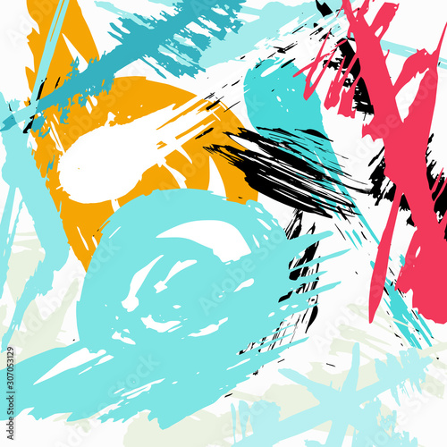 beautiful graffiti grunge texture abstract background illustration