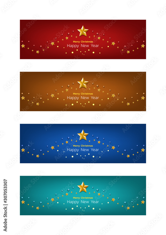 festival celebration, star banner, 4 color background, merry christmas, happy new year, Isolated vector design for website and other festival celebration, star banner, 4 color background, merry christmas, happy new year, Isolated vector design for website and other