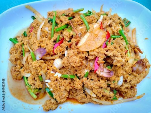 Spicy Minced Fish Salad