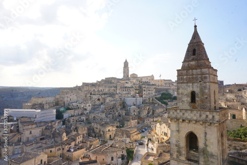 イタリアのマテーラの街並み
