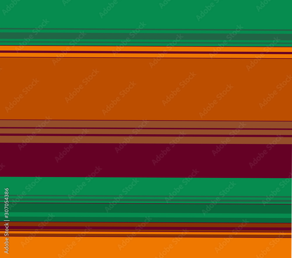 横ストライプ 背景 緑 オレンジ Stock Illustration Adobe Stock