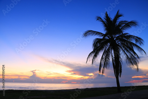 Fototapeta Naklejka Na Ścianę i Meble -  beautiful sunrise on the sea