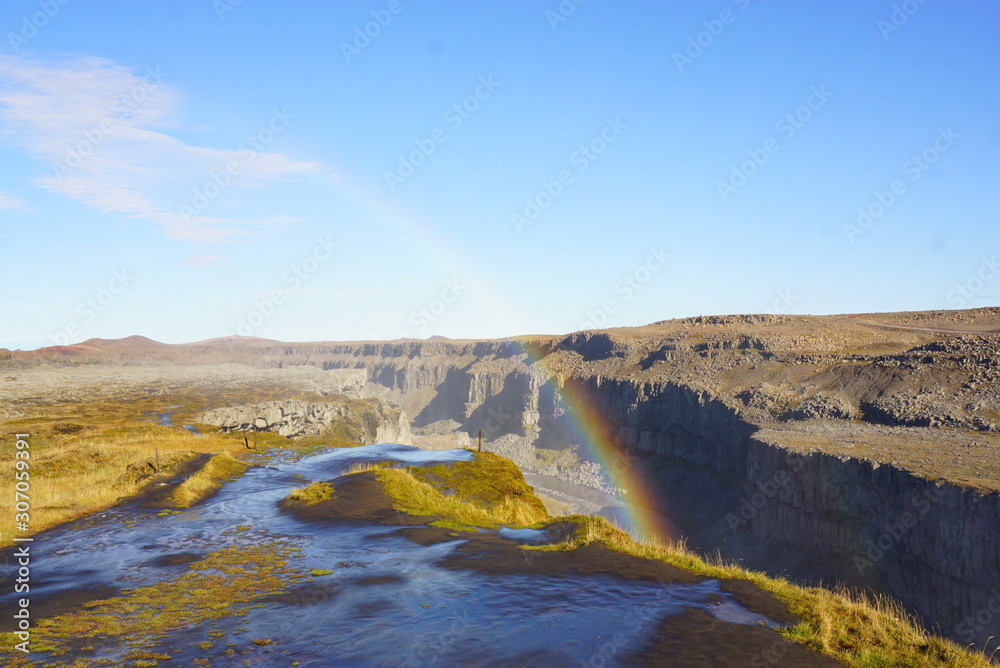 アイスランドの滝デティフォス